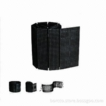 18.75mm Flexible LED Curtain Display, CE/FCC Certified